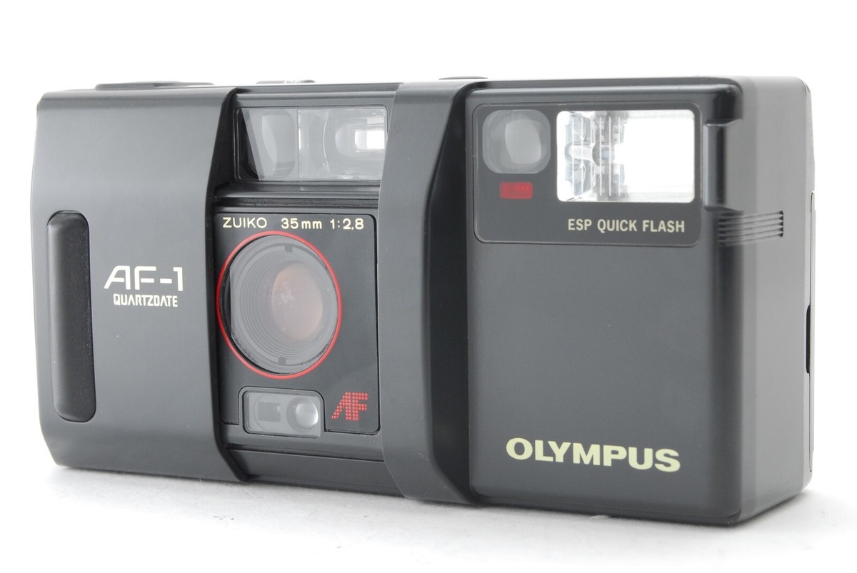 NEAR MINT】 Olympus AF-1 Quartz Date 35mm f2.8 Point & Shoot Film