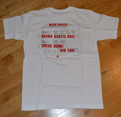 初ソロMICK JAGGER 1988年オーストラリアツアーTシャツ 1988 MICK