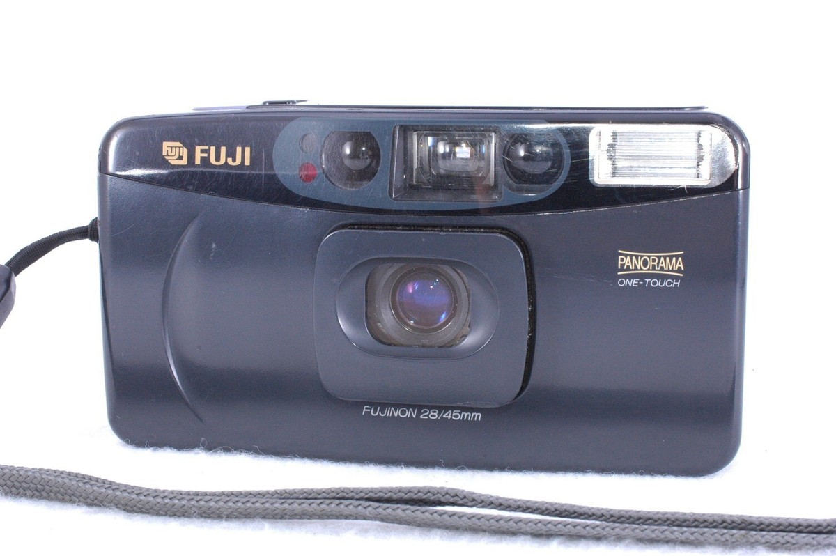 Fuji Cardia Travel mini OP 35mm Film Camera 28/45mm Lens