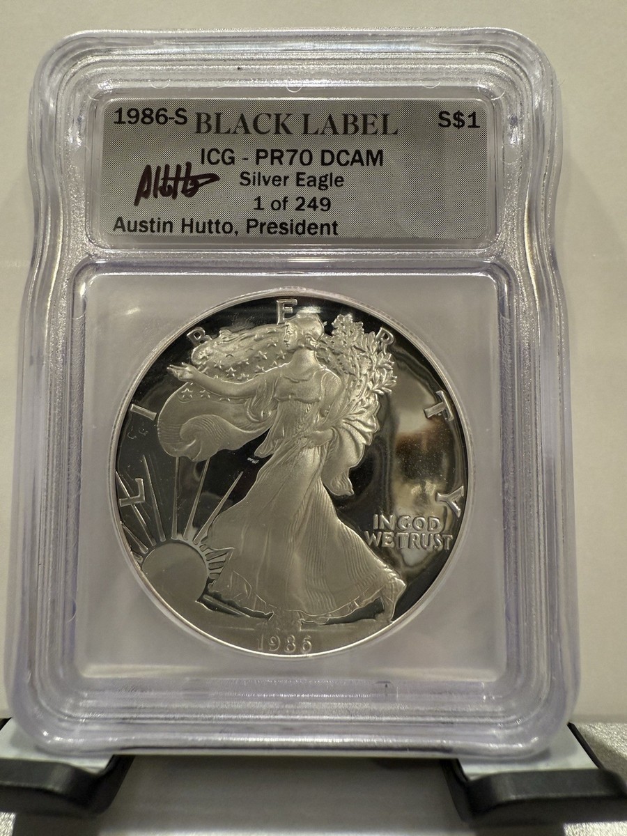 最高鑑定 極美品 PCGS-PR70 DCAM カナダ 1986 銀貨 最高鑑定 極美品