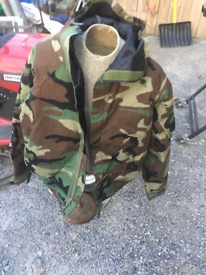 USA Army Overgarment Chemical Protective, NFR MED/Long WOODLAND