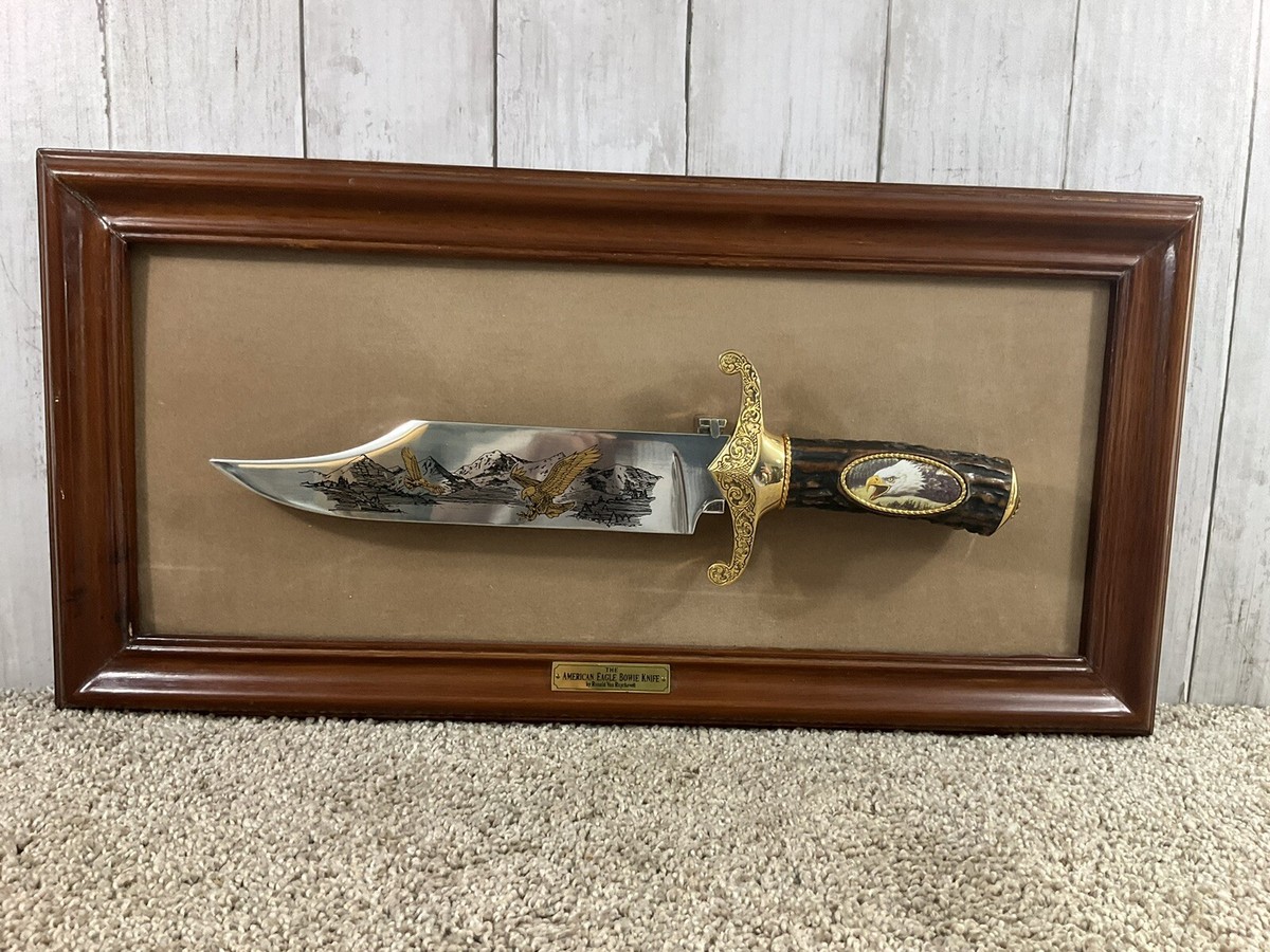 Franklin Mint The American Eagle Bowie Knife Ronald Van Ruyckevelt