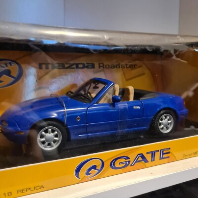 Gate Model Car Mazda Mx-5 Mx5 Miata Eunos Mariner Blue 1/18 Scale
