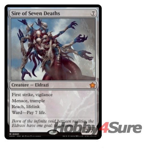 MTG 英語 七つの死の種父 Sire of Seven Deaths NM 292)□ボーダー