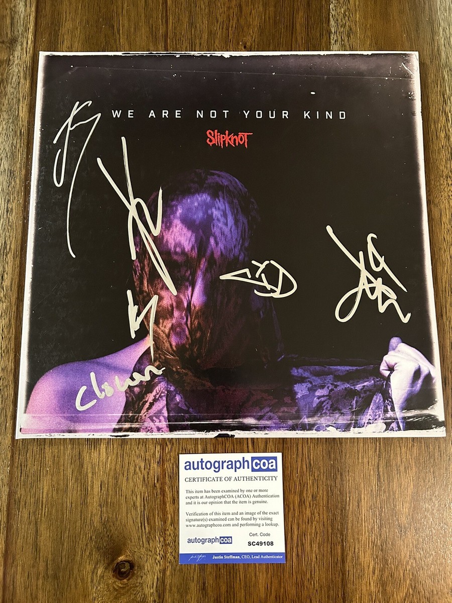 Slipknot スリップノットサイン Slipknot サイン入りCD Slipknot