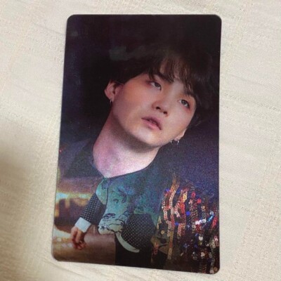 BTS SUGA The Wings Concept Book Official Lenticular trading Photo