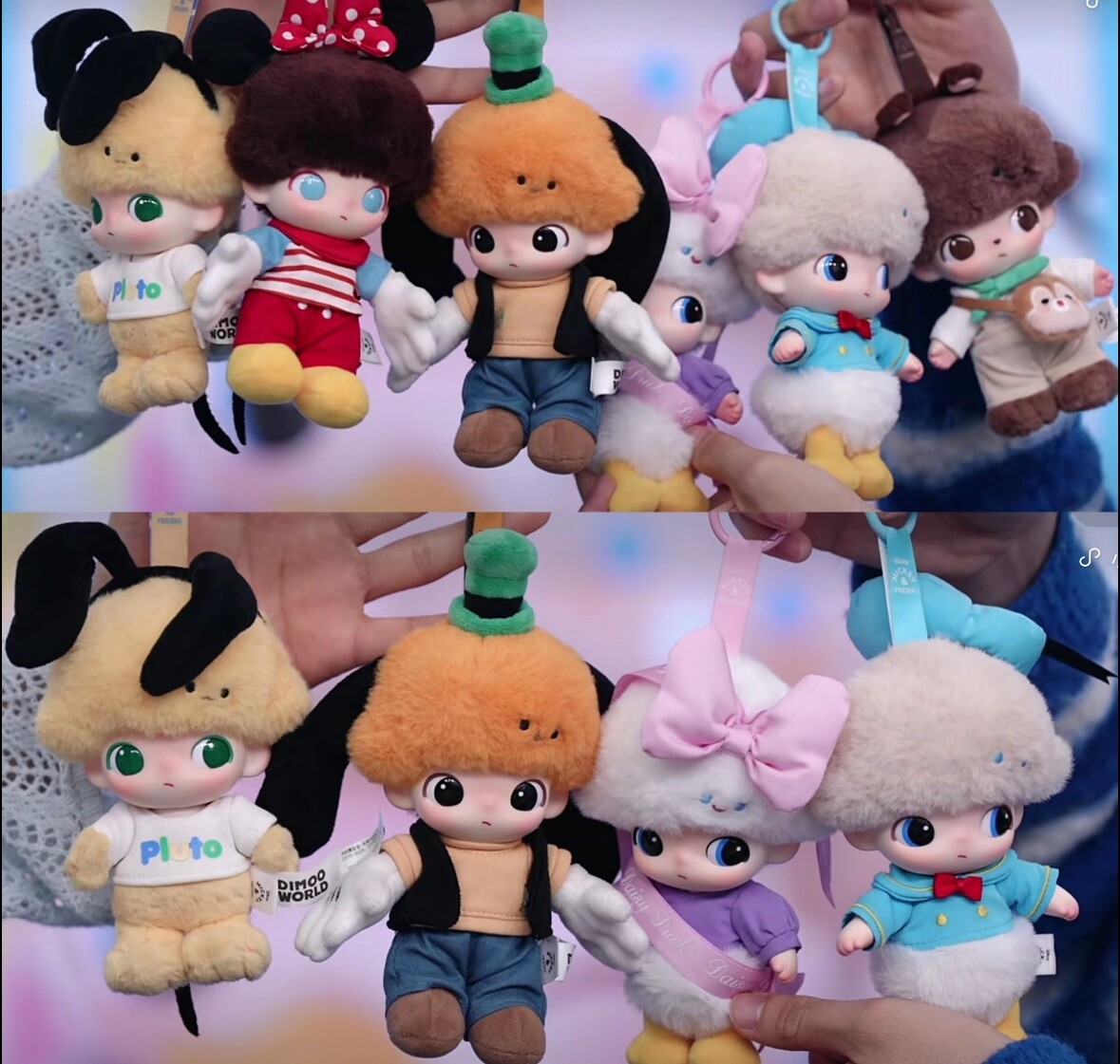 DIMOO WORLD × DISNEY ぬいぐるみキーチェーン2アソートボクス