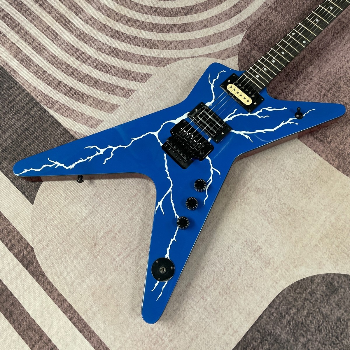 Custom DIME Washburn Dimebag Darrell Model Electric Guitar Blue