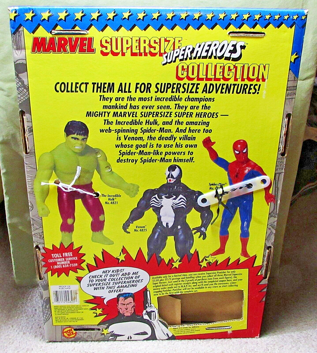 90年代 トイビズ ヴェノム マーベルスーパーヒーローズ ビッグサイズ