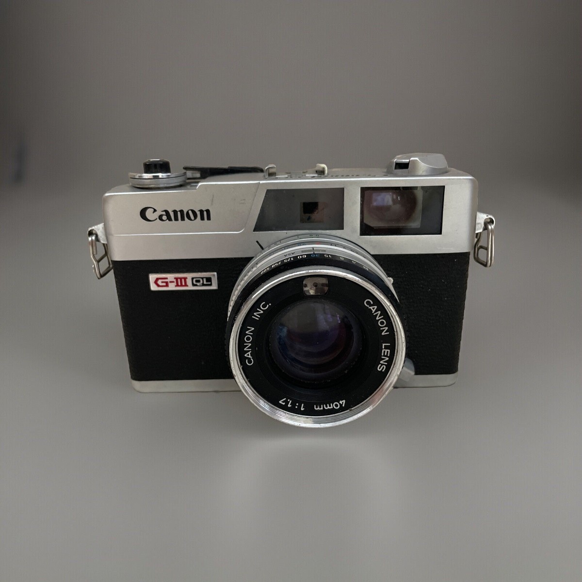 Canon canonet QL17 G-III 40mm F1.7 CANONET film camera | eBay