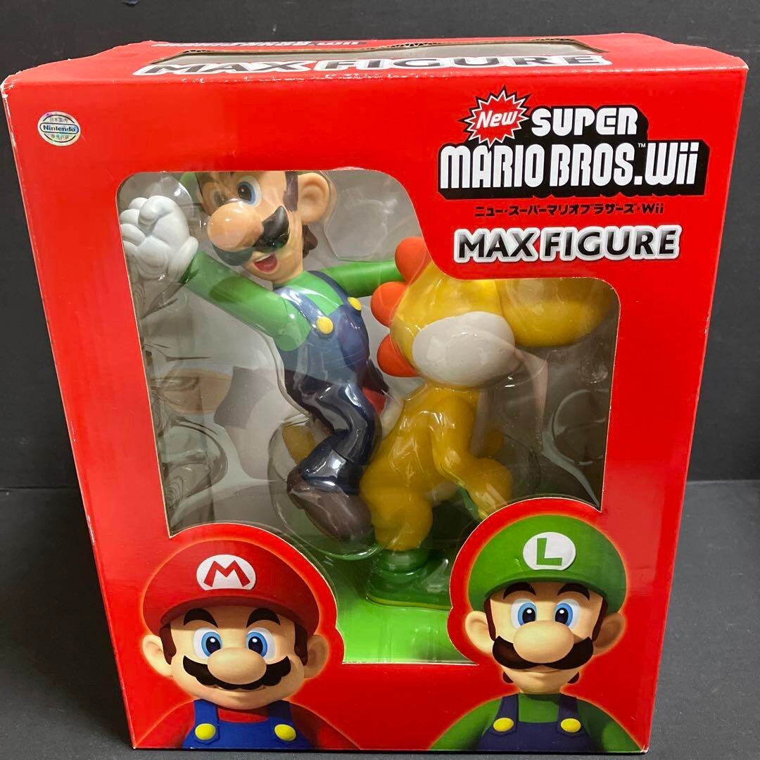 New Super Mario Bros. Will Max Figure Luigi & Yoshi From Japan New