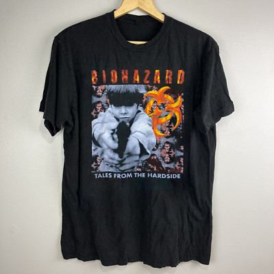 BIOHAZARD 長袖 Tシャツ XXL BIOHAZARD 長袖 Tシャツ XXL Vintage 90's