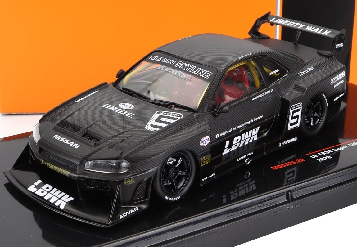 HotWheelsLBWKLIBERTY WALK スーパーシルエット チェイス ホット