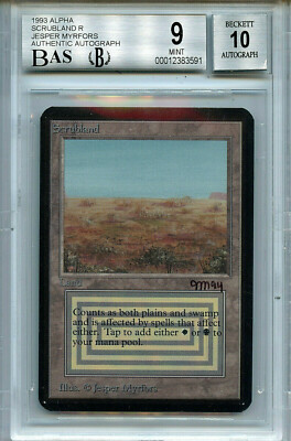 mtg scrubland 英語 ① mtg scrubland 英語 ②