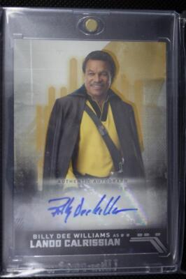 STAR WARS ビリー・ディー・ウィリアムズ 直筆サイン ランド GOLD Star