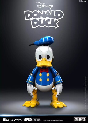 BLITZWAY CARBOTIX Disney Donald Duck Painted movable figure robot
