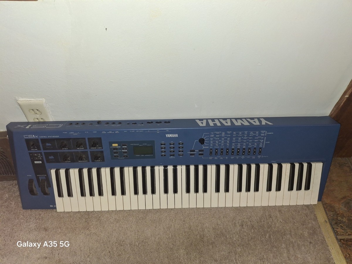 Yamaha CS1X Keyboard Vintage Synth Synthesizer for sale online | eBay