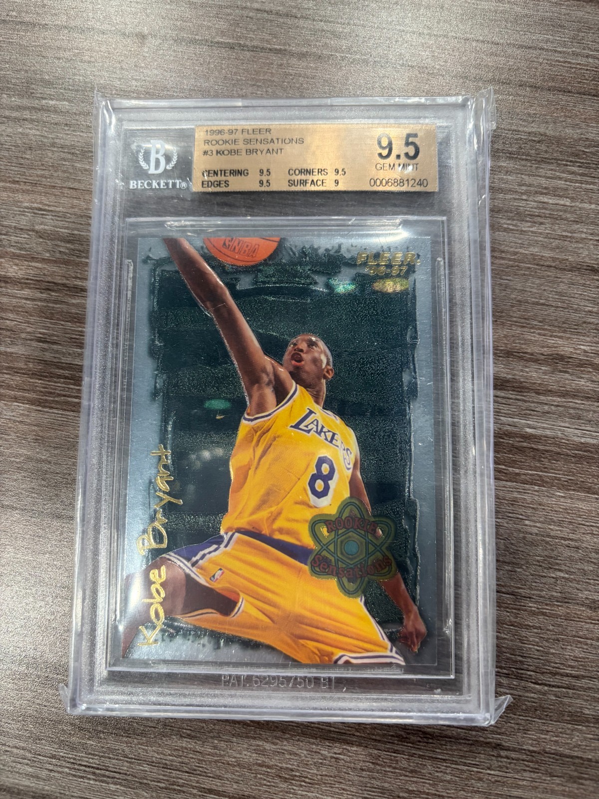 その他 Kobe Rookie Sensations Fleer 96-97 1996-97 Fleer Rookie