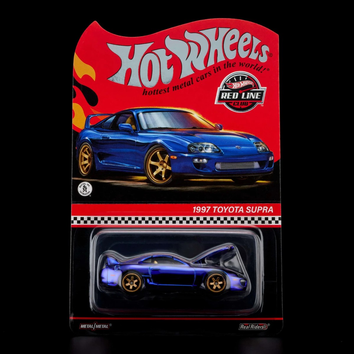 2024 RLC Hot Wheels Collectors 1997 Toyota Supra Spectraflame Blue