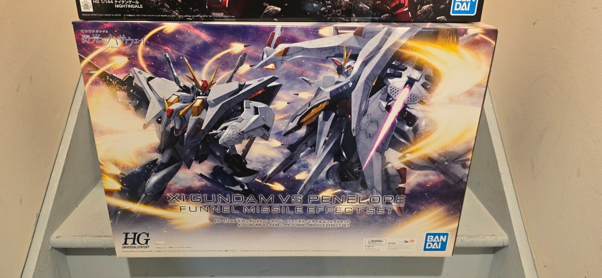 Bandai HGUC Xi Gundam Vs Penelope Funnel Missile Effect Set US