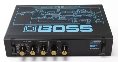 BOSS RPD-10 Panning Delay Micro Rack Guitar Effects Unit MIJ #10