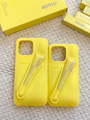 Rhode LEMONTINI Case For IPhone 16 PRO MAX Phone Case + LIP TINT