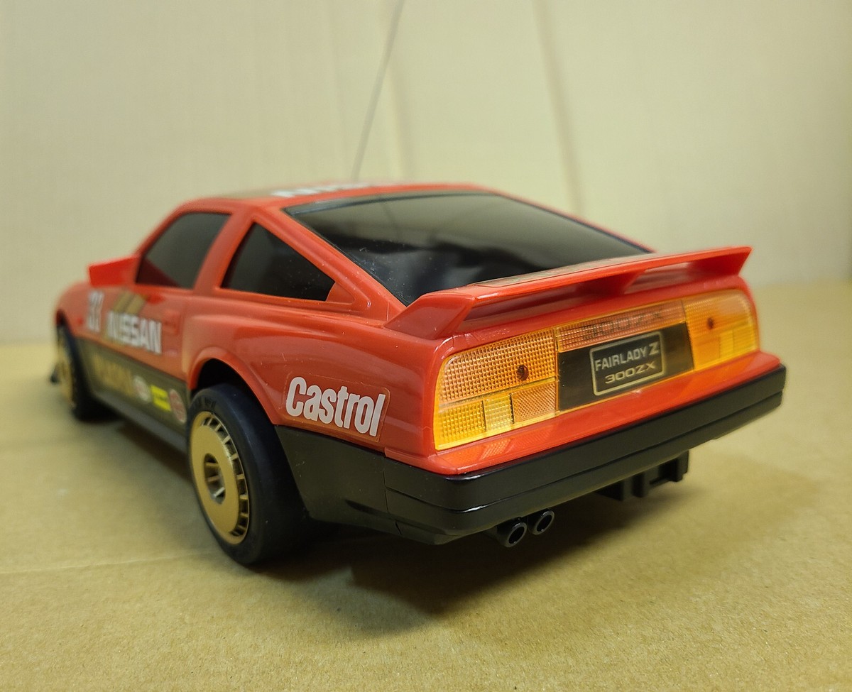 NIKKO RC BIG FAIRLADY 300ZX Red 1/16 scale Radio Control Vintage