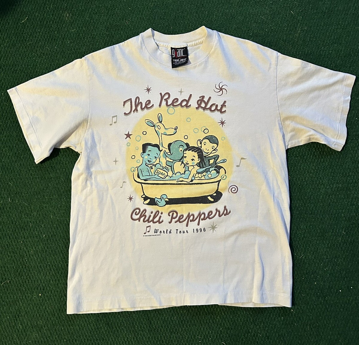 VTG! 1995 Red Hot Chili Peppers One Hot Minute World Tour T Shirt