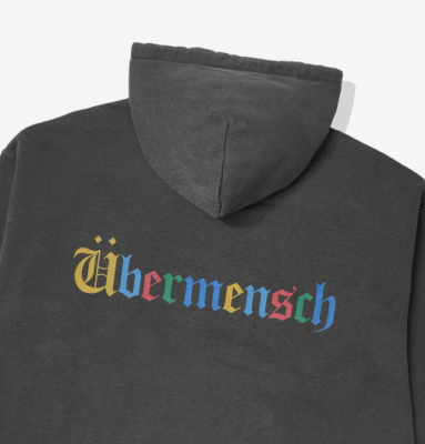 G-DRAGON】 UBERMENSCH HOODIE パーカー グレー G-DRAGON Ubermensch