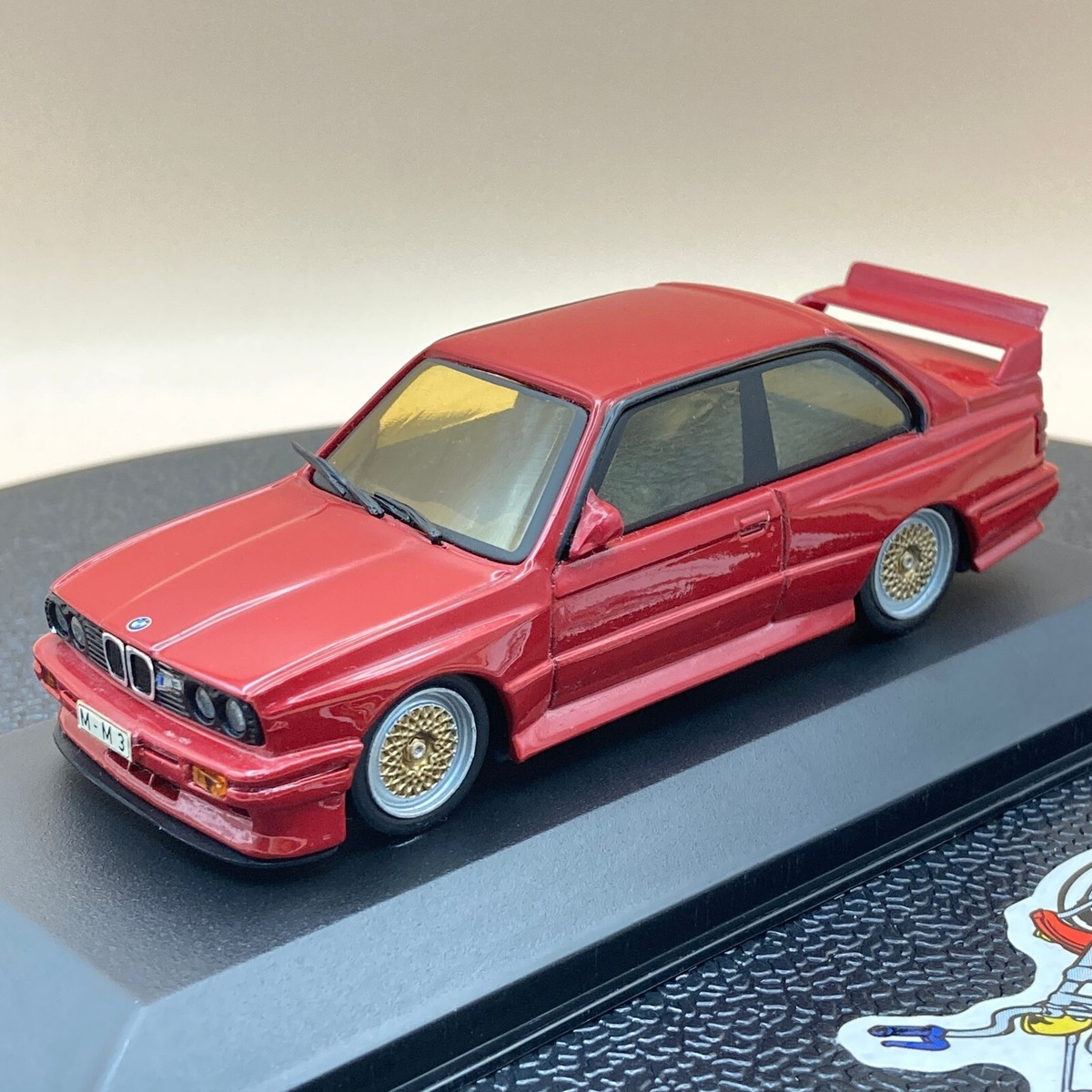 Minichamps 1/43 BMW M3 E30 1990 red Diecast old model BOX | eBay