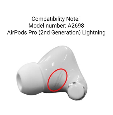 For Apple Airpods Pro 2nd Gen Genuine Replacement - Right Side
