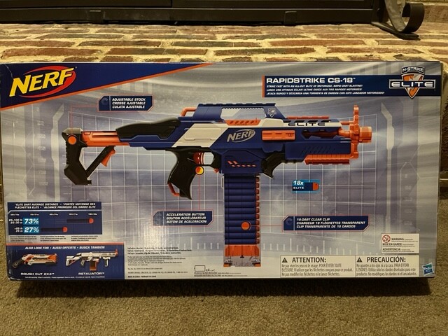 Nerf CS-18 N-Strike Elite Rapidstrike Blaster for sale online | eBay