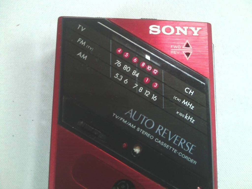 SONY ソニー ポータブルカセットプレーヤー WM-F202 SONY ソニー