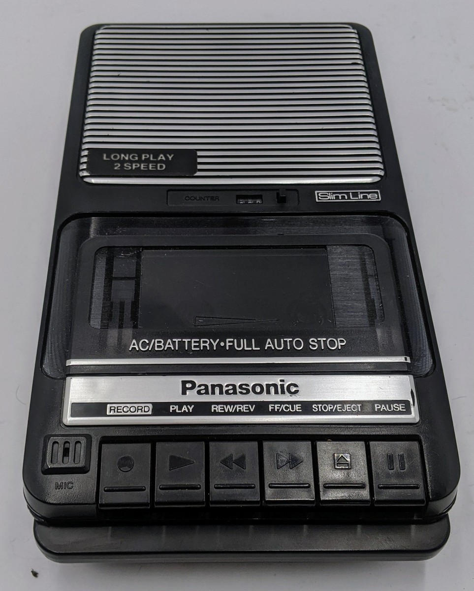Panasonic RQ-2102 Slim Line Portable Cassette Recorder | eBay
