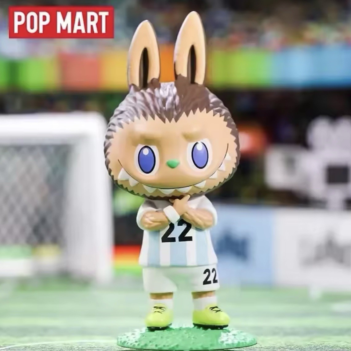 POP MART 🅰️AUTHENTIC Labubu THE MONSTERS Argentina Soccer