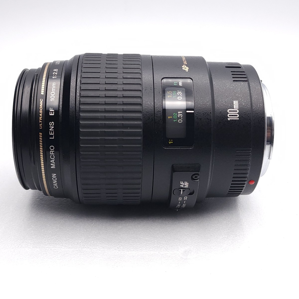 MINT w/ cap】 Canon Macro EF 100mm f/2.8 USM ULTRASONIC Lens From