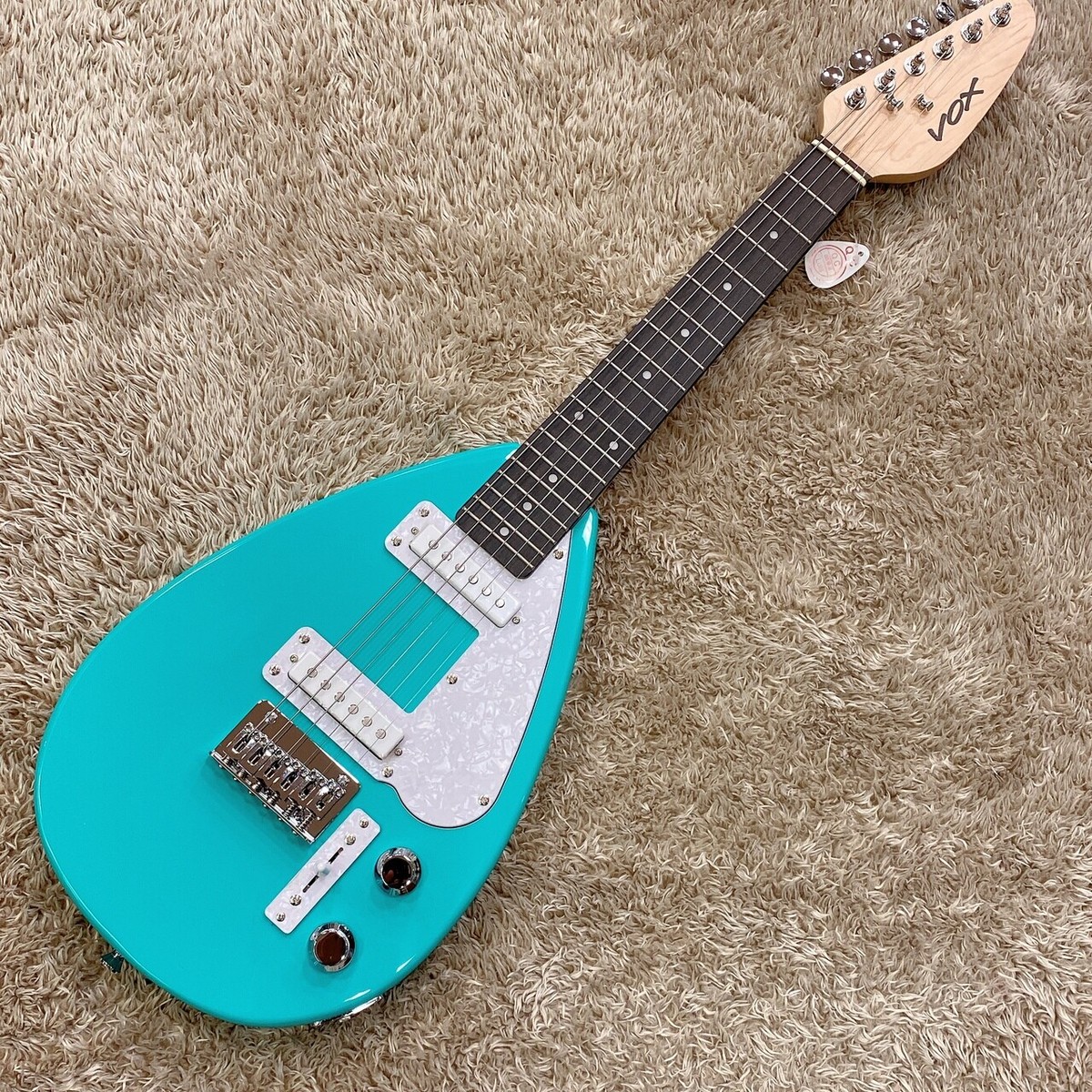 Vox MK3 Mini AG Aqua Green Electric Guitar Tear Drop Shape New