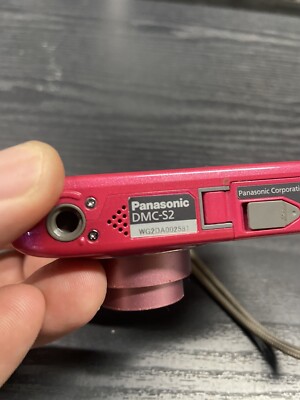 Panasonic LUMIX DMC-S2 Pink Digital Camera. 4X Zoom Optical Image