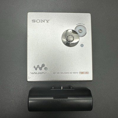 SONY MZ-NE810 Net MD WALKMAN Portable Minidisc Player Tested