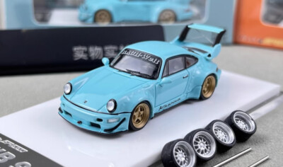 PGM 1/64 RWB White/Blue #1.2 porsche 964