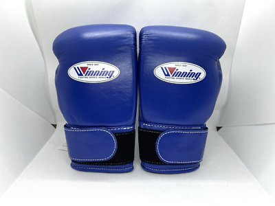 Winning ボクシンググローブ 8 oz 青 WINNING® BOXING GLOVES 8OZ BLUE