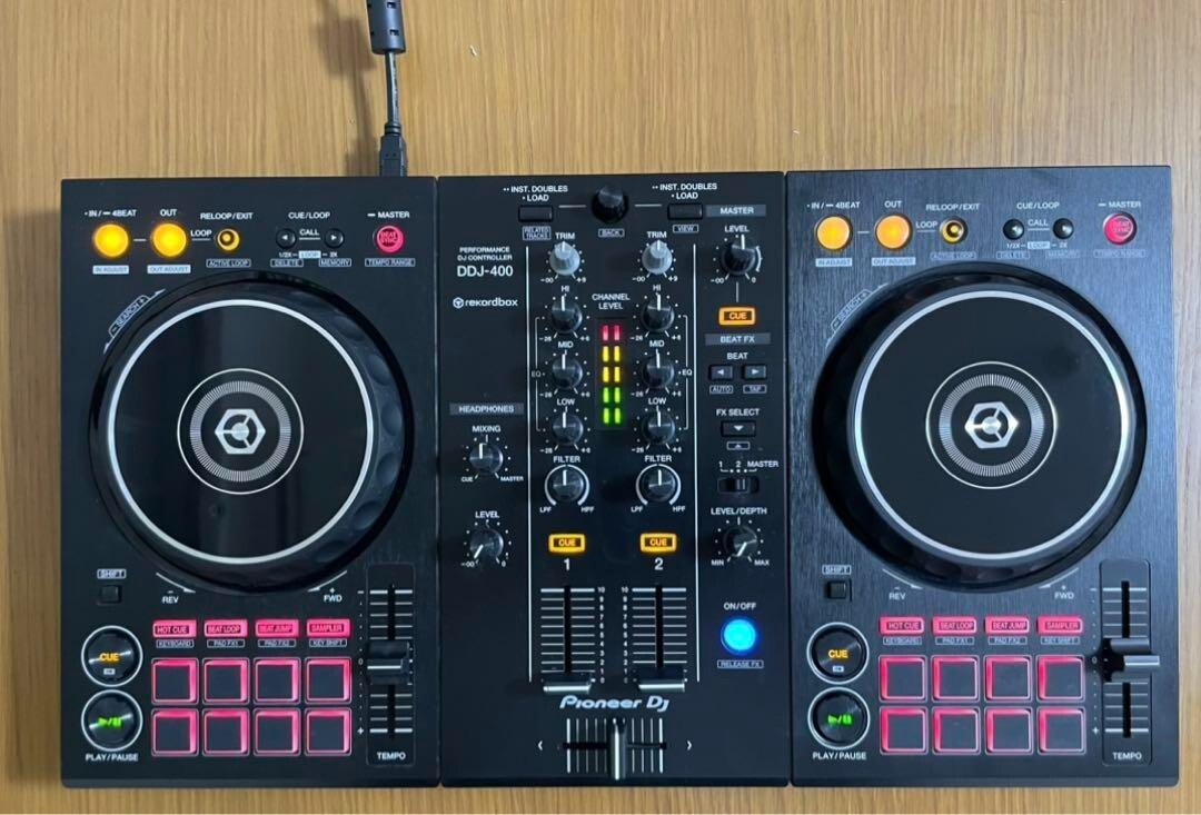 動作確認済み PIONEER DDJ-400 DJコントローラー 動作確認済み