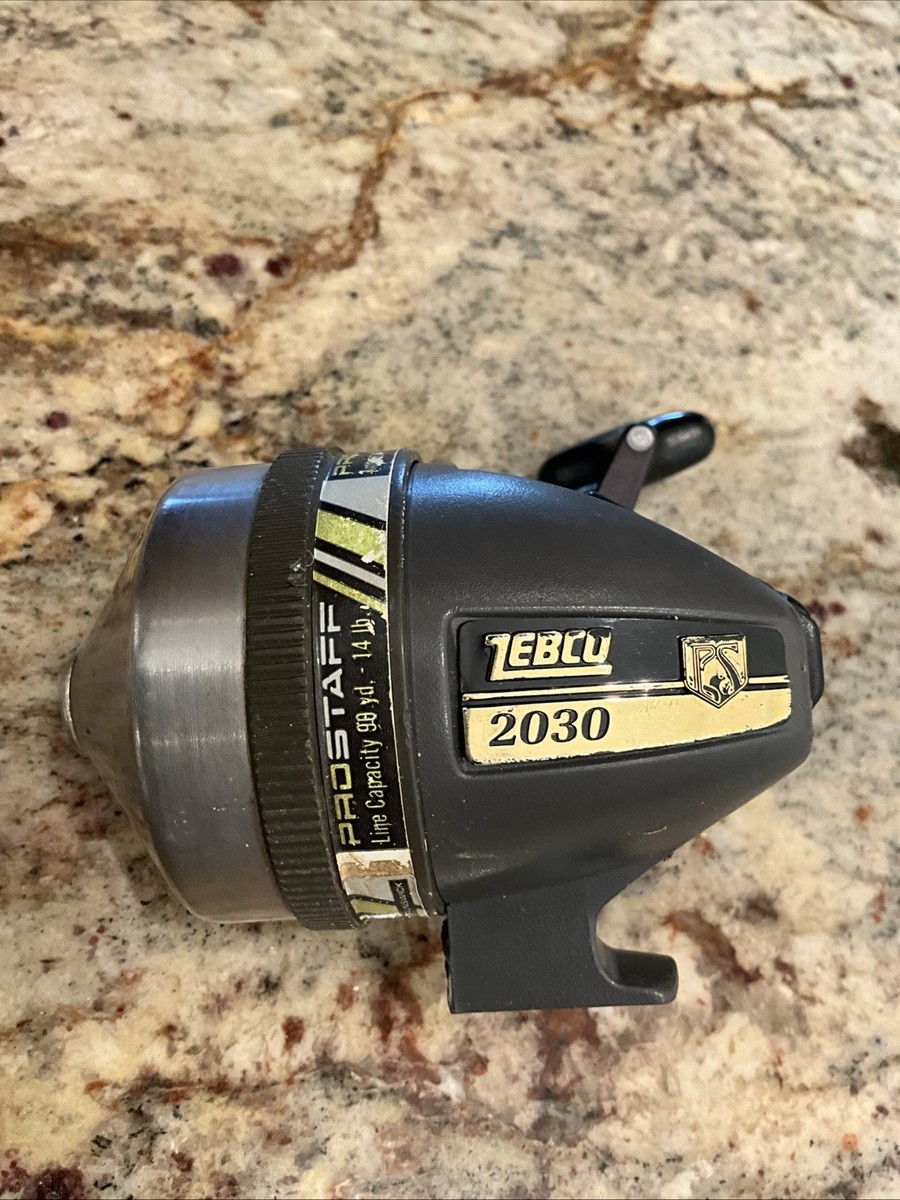 Zebco Prostaff 2030 1989 Brunswick Freshwater Fishing Reel Made in