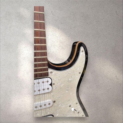 Electric Guitar Mavis MST-600 Maple Red Burst Good Condition | eBay