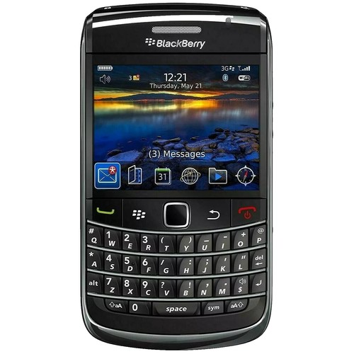 Blackberry Bold 9700 Black Mobile Cellular Phone Camera QWERTY 3G