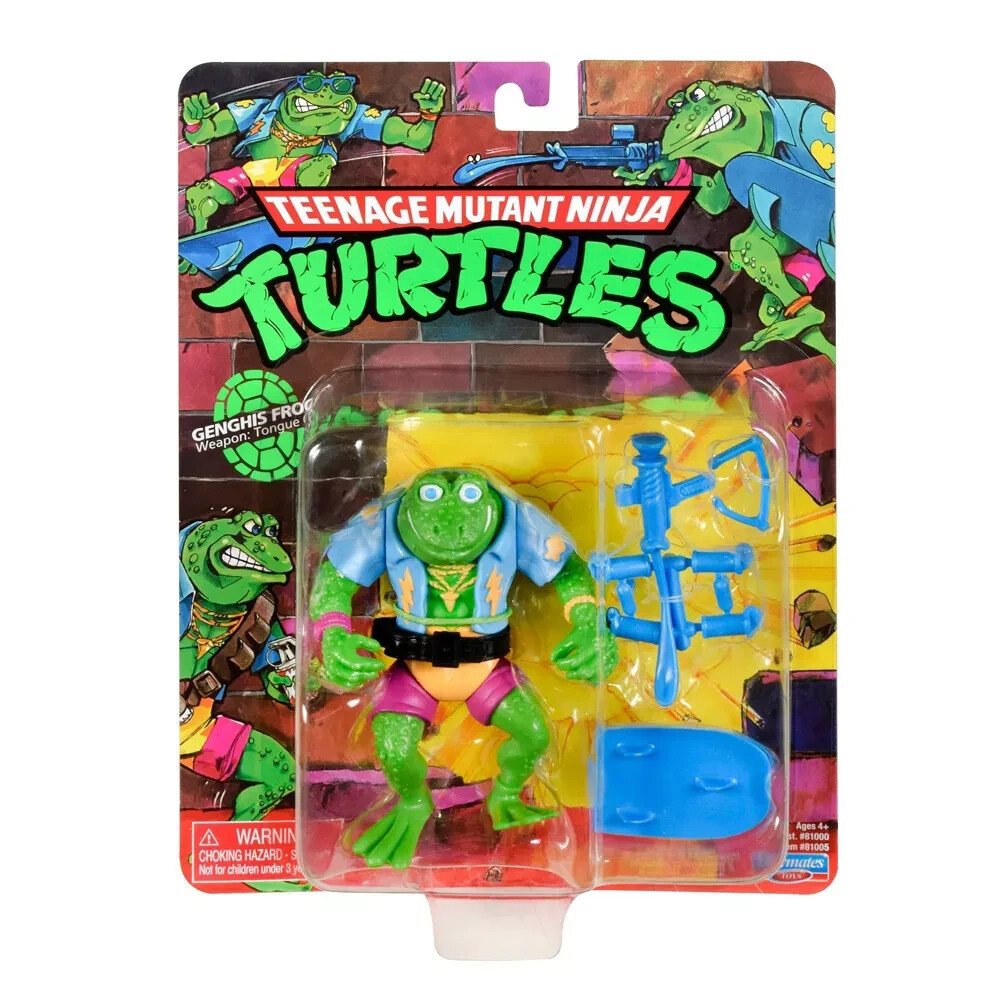 Playmates Teenage Mutant Ninja Turtles TMNT Retro Genghis Frog 5