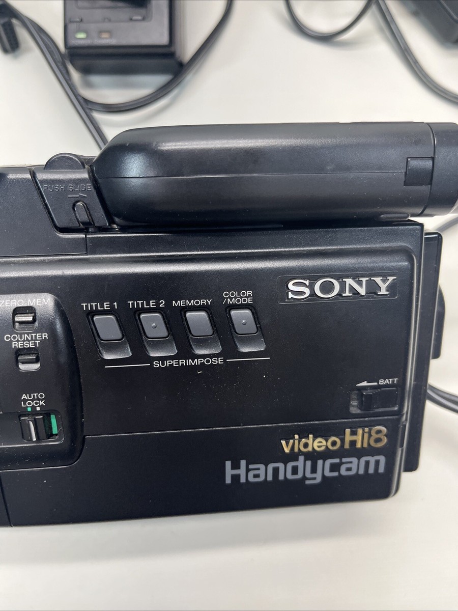 SONY Hi8ソニー ハイエイトビデオカメラ ハンディカム CCD-SC9 【公式