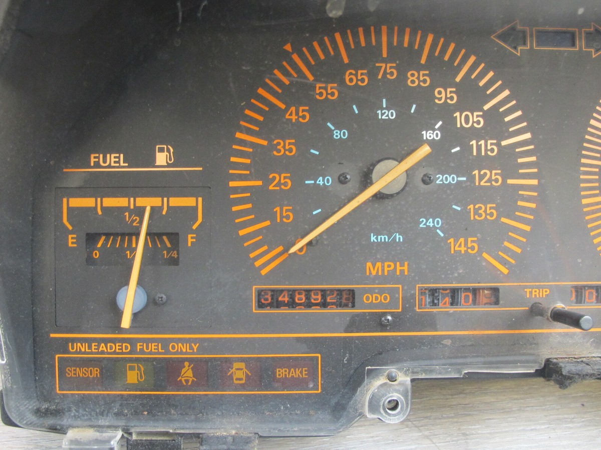 Nissan 300zx 85 Turbo Gauge Cluster Speedometer Tachometer for
