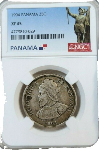 パナマ 50センテシモ 1904年 銀貨 da2014 パナマ 50センテシモ 1904年