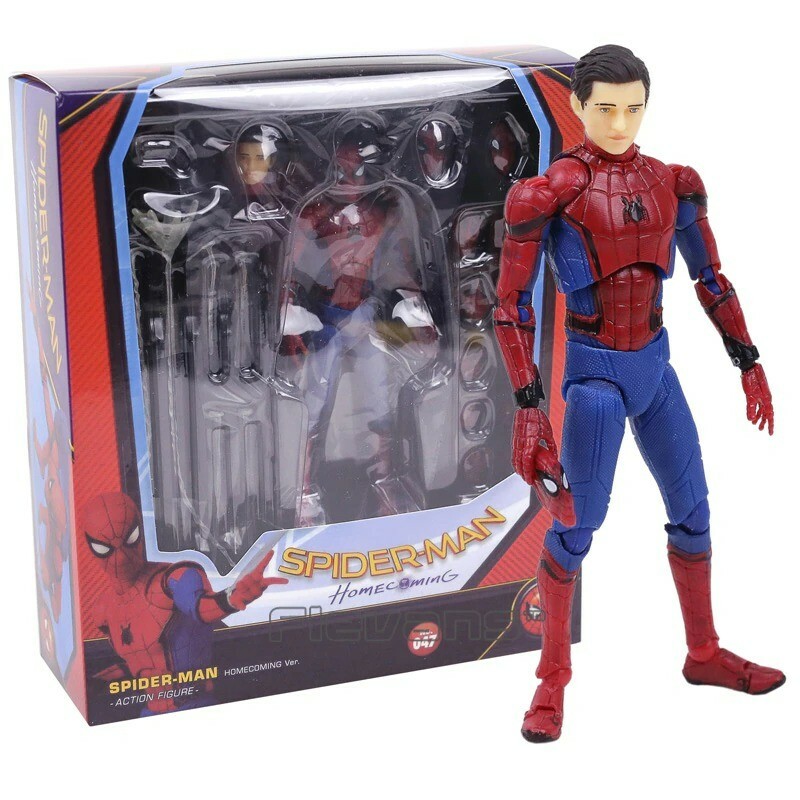 Spider-Man Homecoming Action Figure Mafex Medicom Collection 6